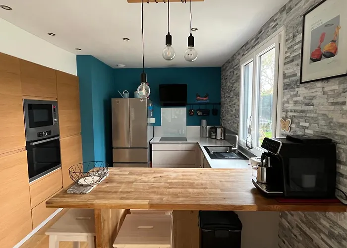 Tatil Evi Maison Sur Plein Pied-a Cote De La Hermanville-sur-Mer