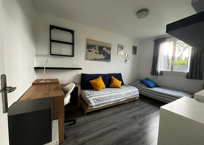 Maison Sur Plein Pied-a Cote De La * Hermanville-sur-Mer